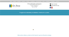 Desktop Screenshot of doctorresa.com